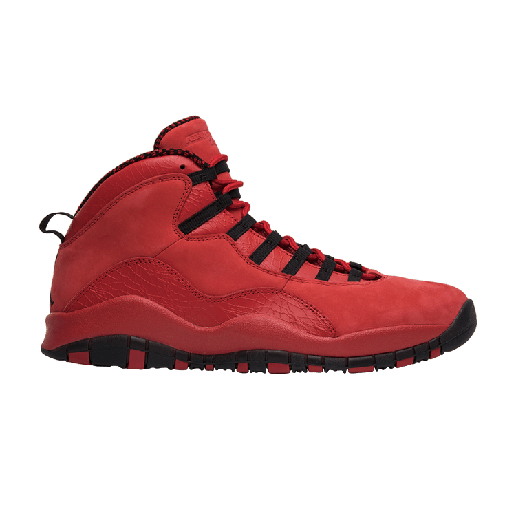 Steve Wiebe x Air Jordan 10 Retro 'HOH' — University Red/University Red-Black-Black