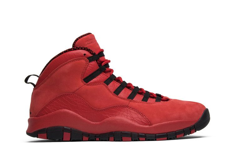 Steve Wiebe x Air Jordan 10 Retro 'HOH' — University Red/University Red-Black-Black