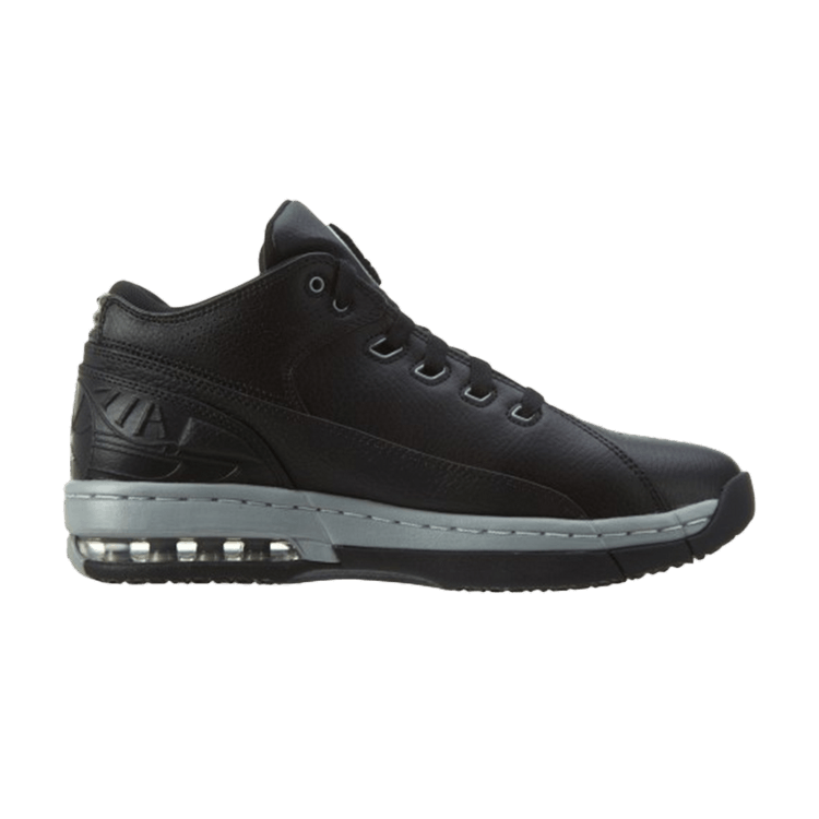 Air Jordan Ol' School Low 'Black' — Black/Metallic Silver-Black