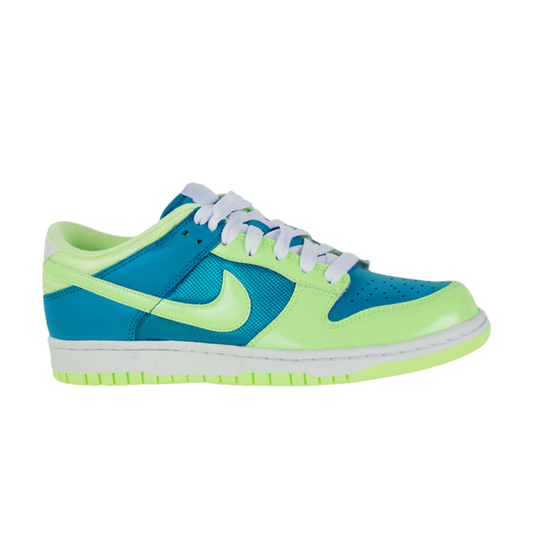 Nike Wmns Dunk Low 'Neo Turquoise Lime' — Neo Turquoise/Liquid Lime/White