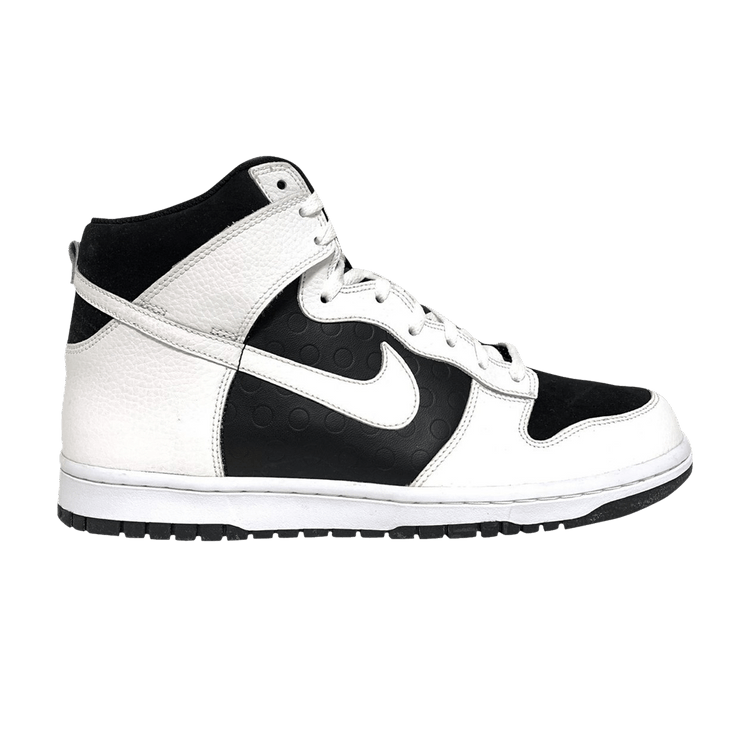 Nike Dunk High 'Be True To Your Street - White Black' — White/Black/White