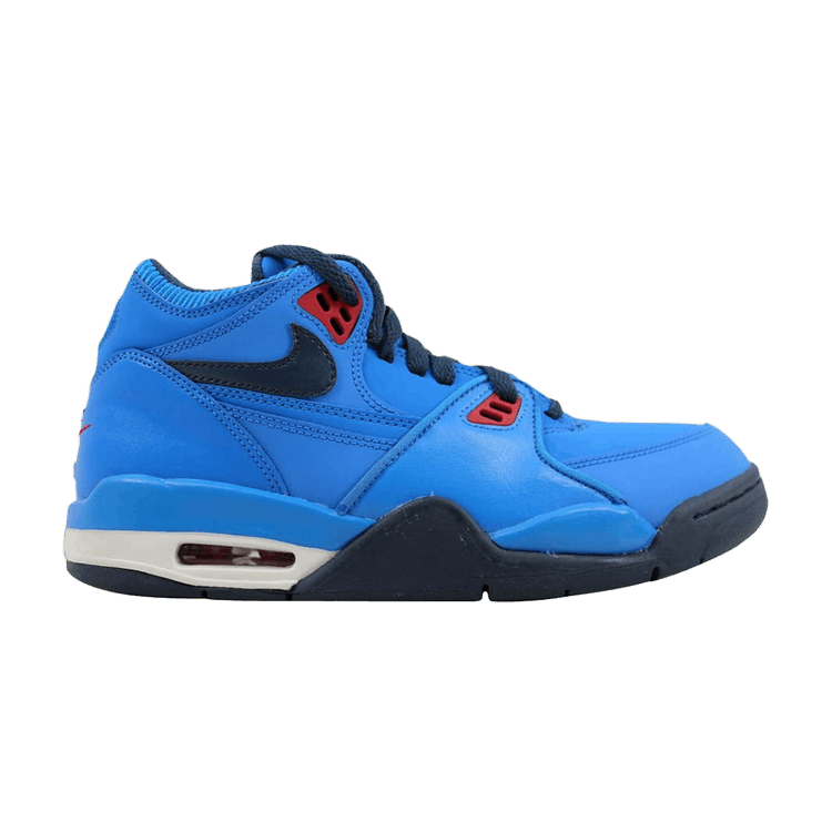 Nike Air Flight '89 GS 'Photo Blue' — Photo Blue/Squadron Blue-Hyper Red-White
