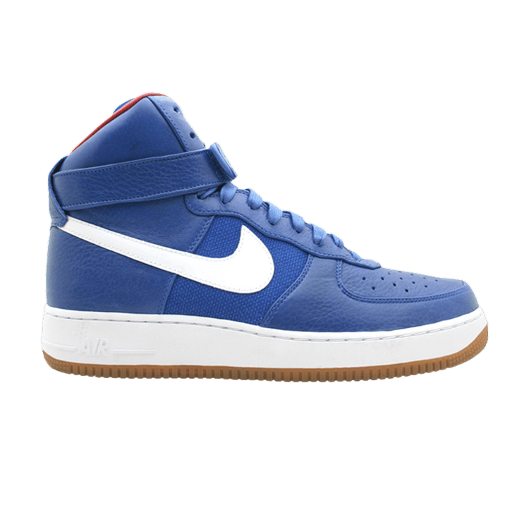 Nike Air Force 1 High Premium 'Bobbito' — Varsity Royal/White-Sport Red