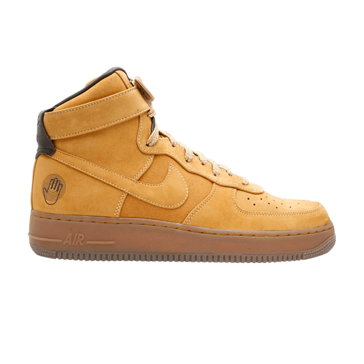 Nike Bobbito Garcia x Air Force 1 High — Sanded Gold/Sanded Gold-Wheat