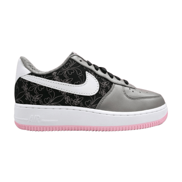 Nike Wmns Air Force 1 Low Premium '07 LE 'Floral' — Soft Grey/White/Black/Perfect Pink