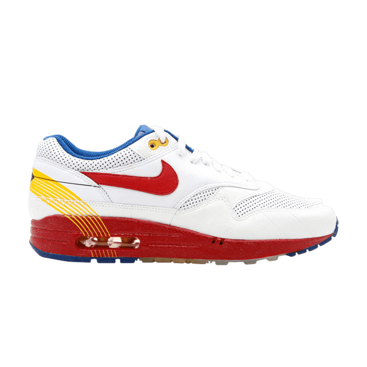 Nike Air Max 1 BT '1984 Olympics High Jump Record - Zhu Jianhua' Asia Exclusive — White/Varsity Red/Blue Ribbon