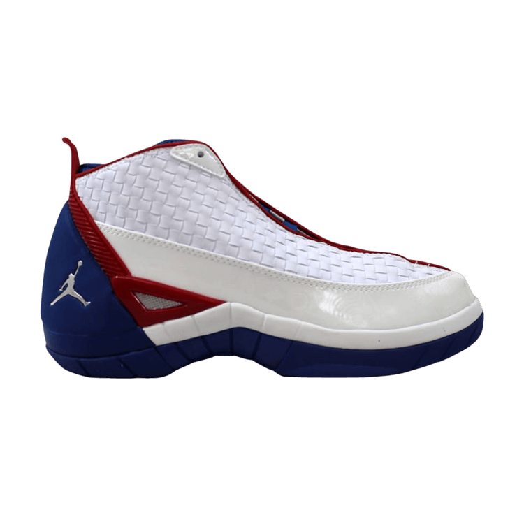 Air Jordan 15 SE GS 'Olympic USA' — White/Metallic Silver/Ribbon/Varsity Red