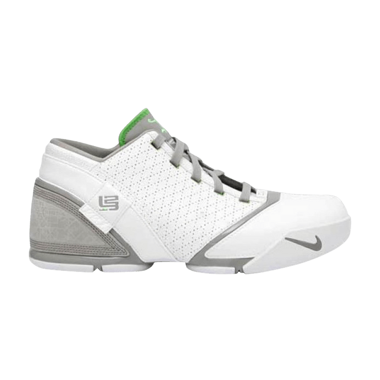 Nike Zoom LeBron 5 Low 'Dunkman' — White/Medium Grey/Mean Green