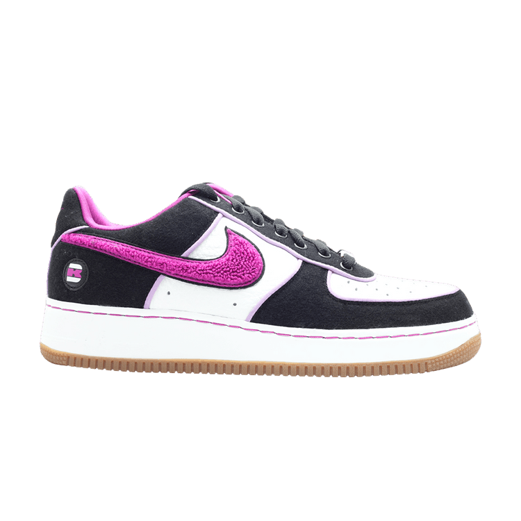 Nike Air Force 1 Low Supreme I/O 'Brooklyn' — Black/Red Plum-White