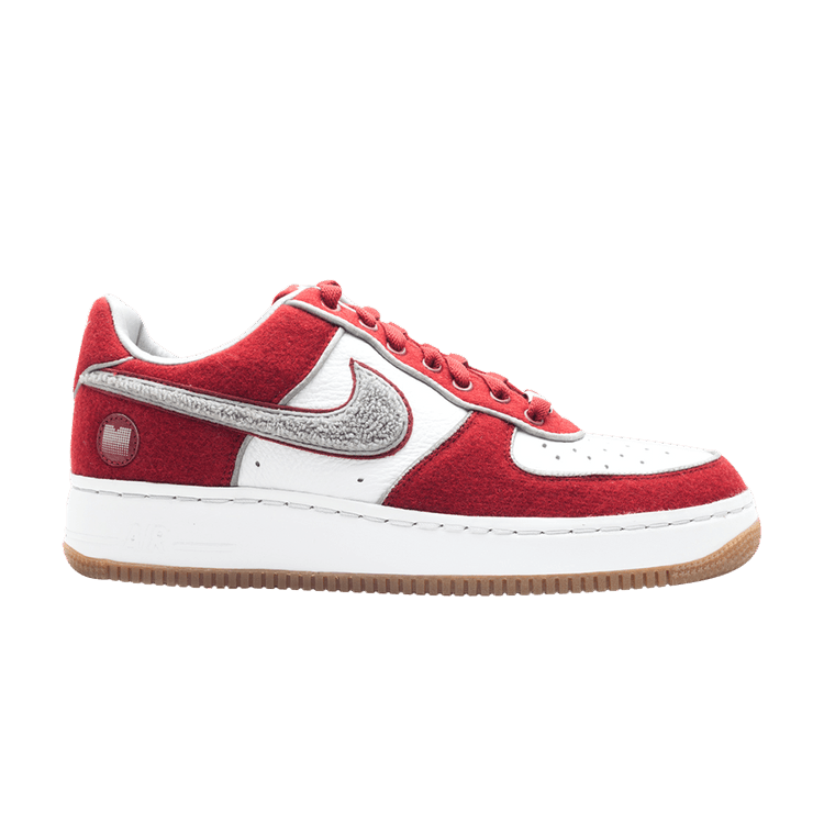 Nike Air Force 1 Low Supreme I/O 'Manhattan' — Team Red/Matte Silver-White