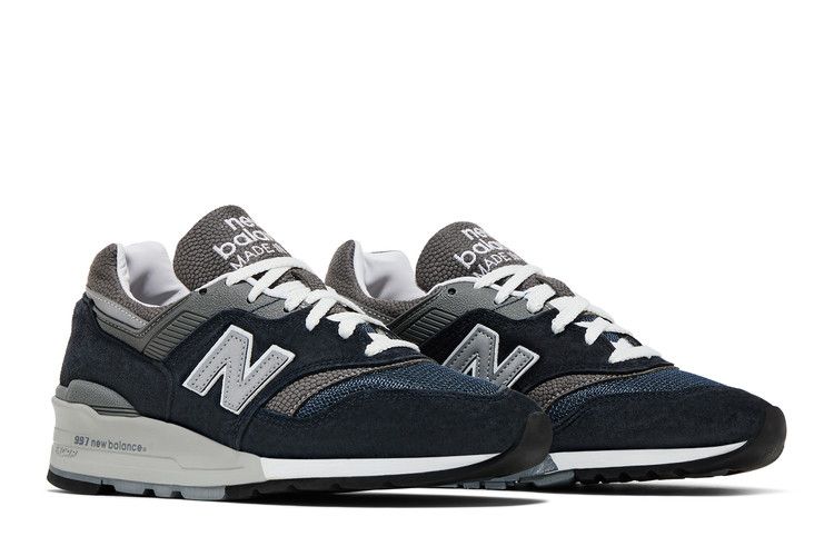 New Balance 997 'Navy White' — Navy/Grey/White
