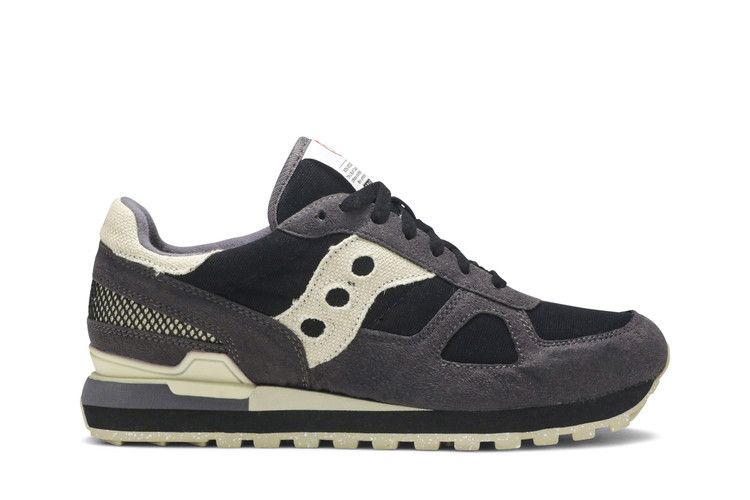 Bait x Saucony Shadow 'Cruel World 1' — Black/Charcoal
