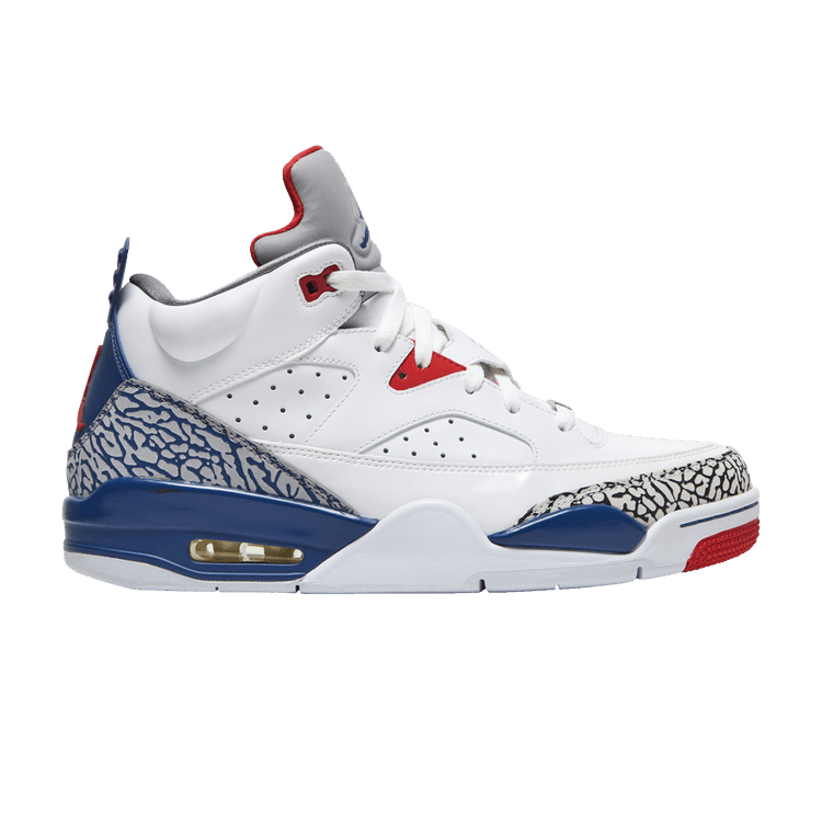 Air Jordan Son of Mars Low 'True Blue' — White/True Blue-Gym/Cement Grey