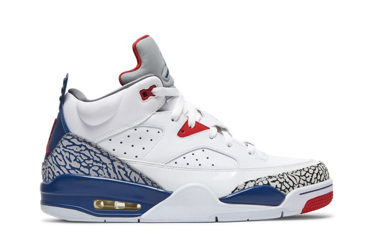 Air Jordan Son of Mars Low 'True Blue' — White/True Blue-Gym/Cement Grey