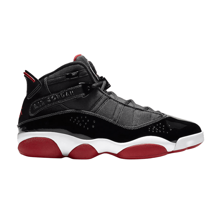 Air Jordan 6 Rings 'Bred' 2019 — Black/Varsity Red/White