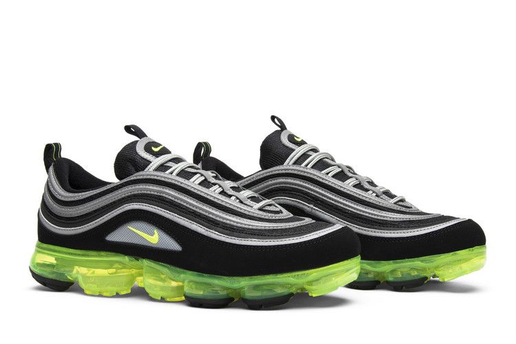 Nike Air VaporMax 97 'Neon' — Black/Volt-Metallic Silver