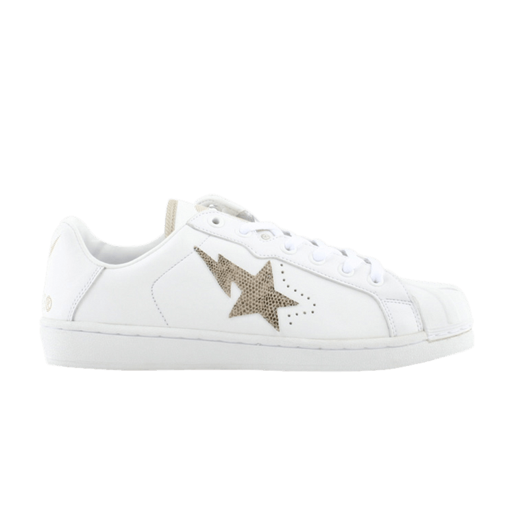 BAPE Skullsta FS-020 Low 'White Snake' — White/Snake