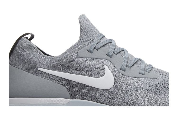 Nike Epic React Flyknit 'Wolf Grey' — Wolf Grey/White-Cool Grey (3)
