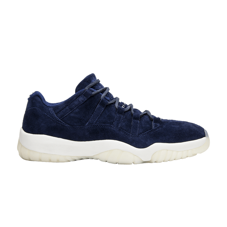 Air Jordan 11 Retro Low 'RE2PECT' — binary blue/sail-binary blue