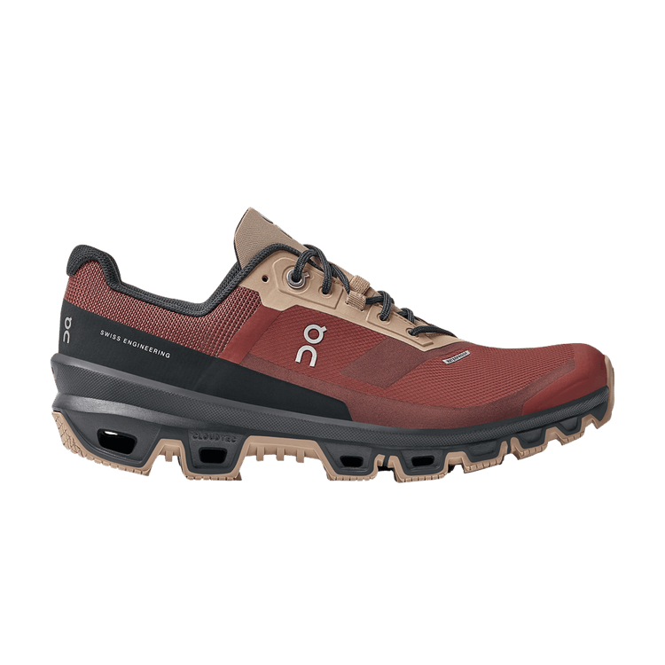 ON Wmns Cloudventure Waterproof 'Ruby Magnet' — Ruby/Magnet