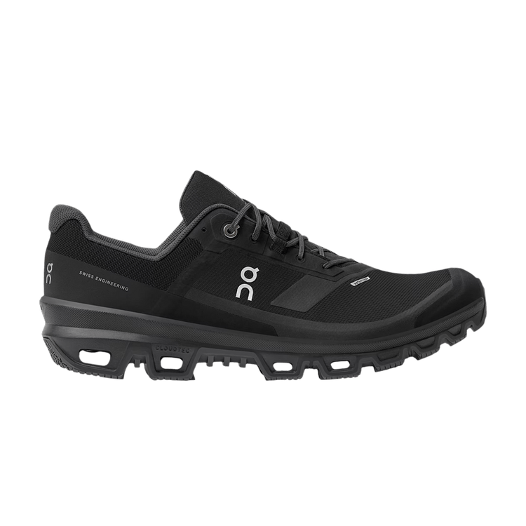 ON Cloudventure Waterproof 'Black' — Black