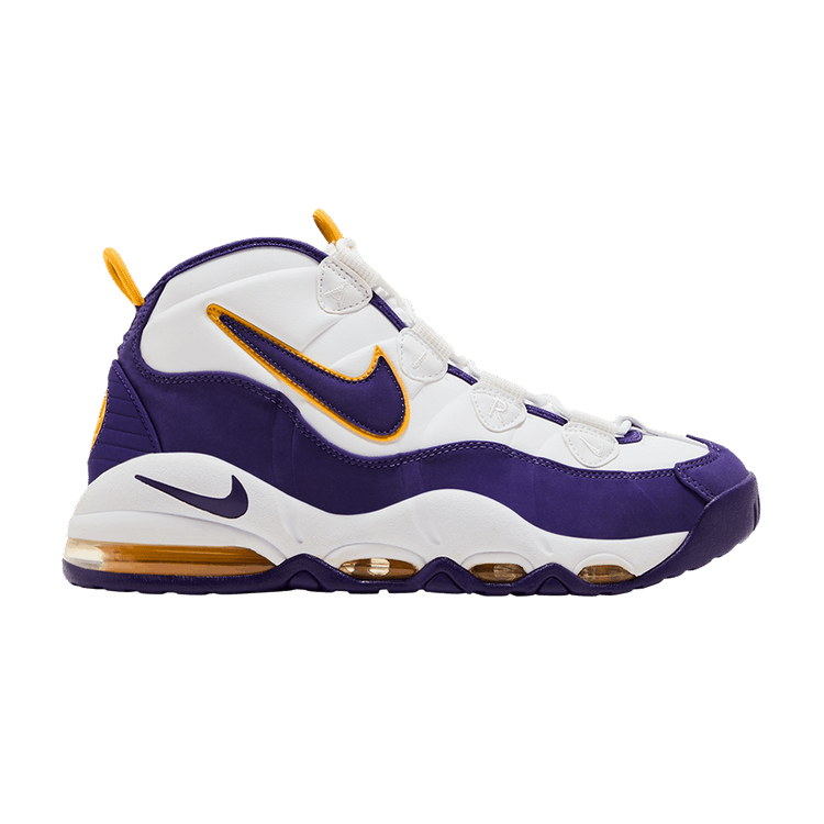 Nike Air Max Uptempo 'Derek Fisher' 2016 — White/White/White/Court Purple