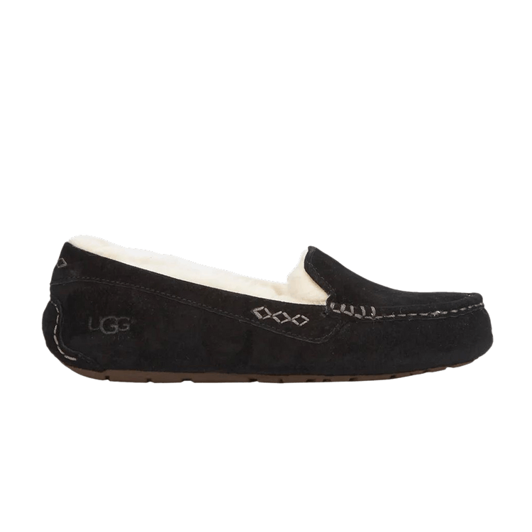 UGG Wmns Ansley Slipper 'Black' — Black