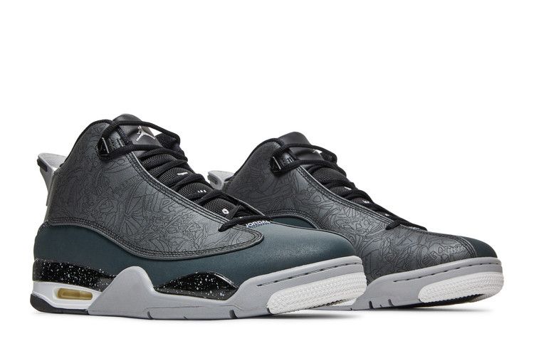 Air Jordan Dub Zero 'Classic Charcoal' — Black/Classic Charcoal/Wolf Grey/White