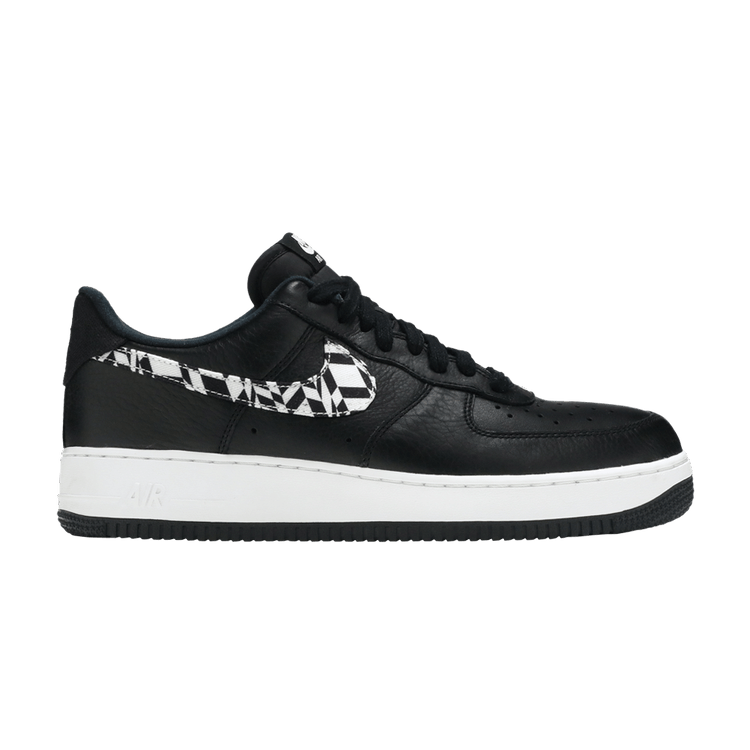 Nike Air Force 1 Low 'Tiger Camo Black' — Black/White