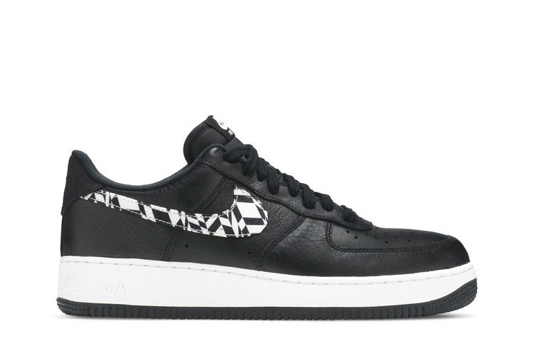 Nike Air Force 1 Low 'Tiger Camo Black' — Black/White (2)
