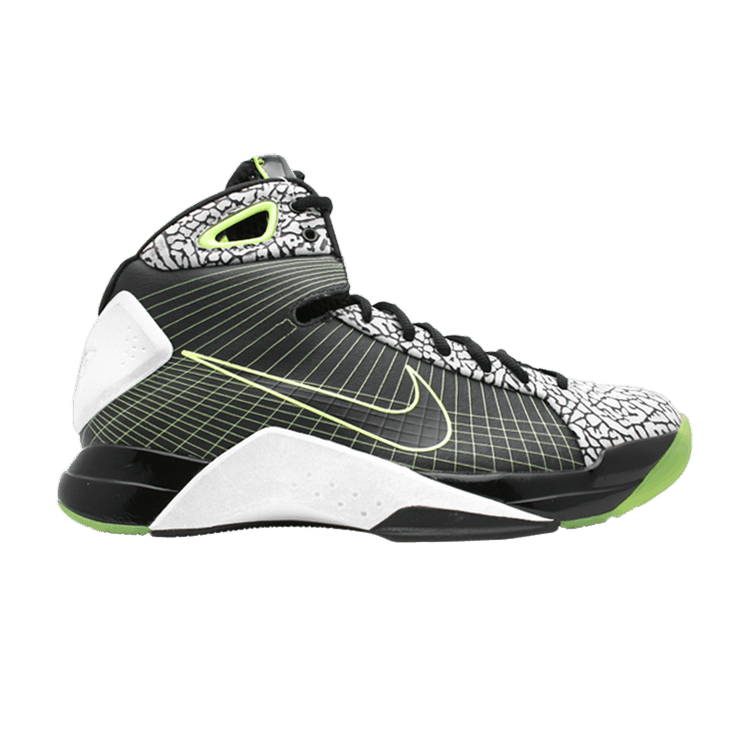 Nike Hyperdunk Supreme 'Dj Clark Kent' — Cmnt Grey/Blck-Nn Yllw (Dj Ck)