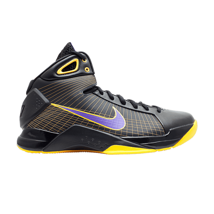 Nike Hyperdunk Supreme 'Lakers Away' — Black/Varsity Purple-Pro Gold