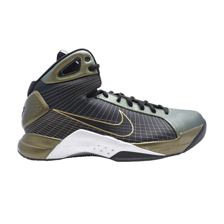 Nike Hyperdunk Supreme — Metallic Gold/Black-Mtllc Slvr