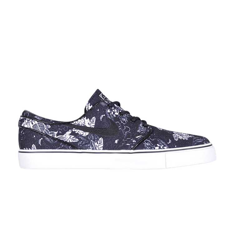 Nike Zoom Stefan Janoski 'Black Floral' — Black/Black-White