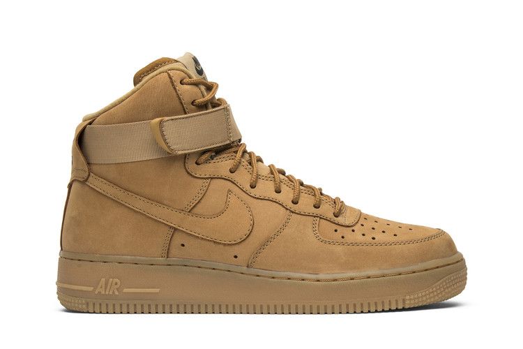 Nike Air Force 1 High 'Flax' — Flax/Flax-Outdoor Green (2)