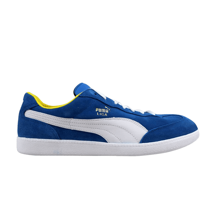 Puma Liga Suede 'French Blue' — French Blue/White/Vibrant Yellow