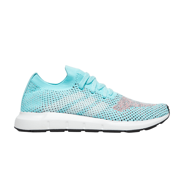 Adidas Wmns Swift Run Primeknit 'Aqua' — Clear Aqua/Cloud White/Core Black