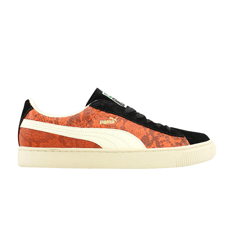 Puma Reptile Low 'Team Orange' — Team Orange / Black / Whisper