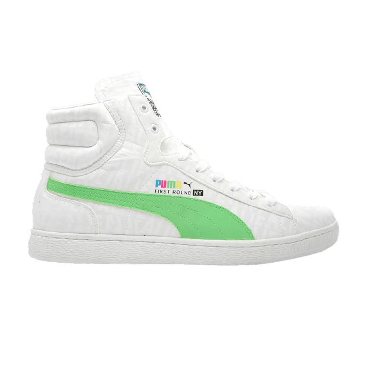 Puma Alife 1St Round Reflective 'Alife 1St Round Friends &amp; Family' — White/Fluorescent Pink/Fluorescent Yellow