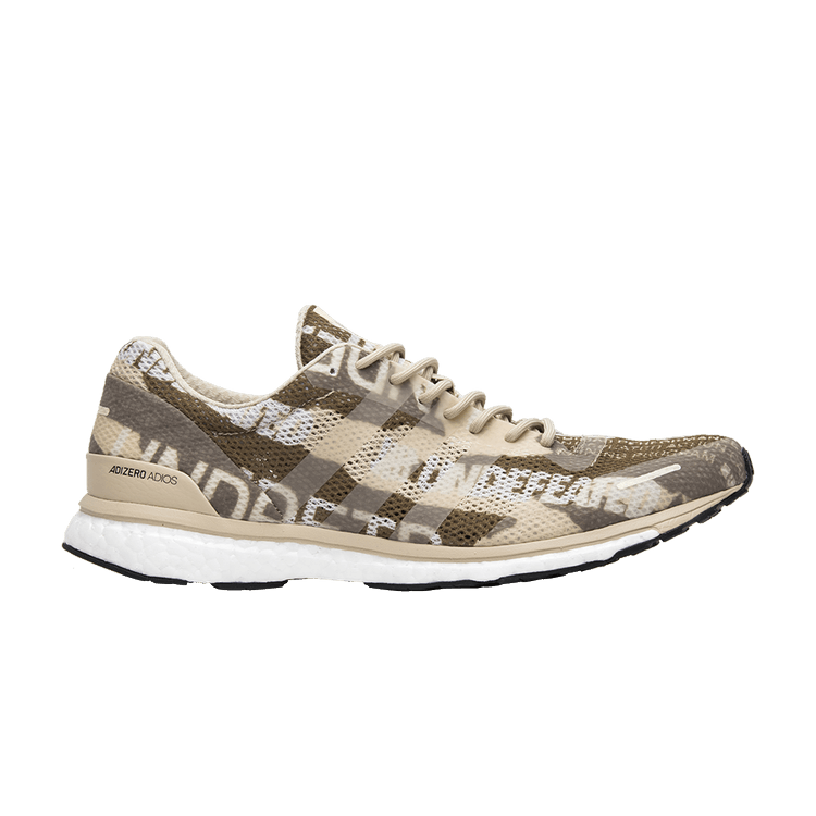 Undefeated x adidas adiZero Adios 3 'Camo' — Brown/White/Core Black