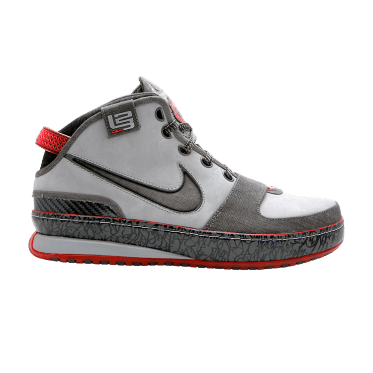 Nike Zoom LeBron 6 'Los Angeles' — Mtt Slvr/Mdnight Fg-Sft Gry-Spr
