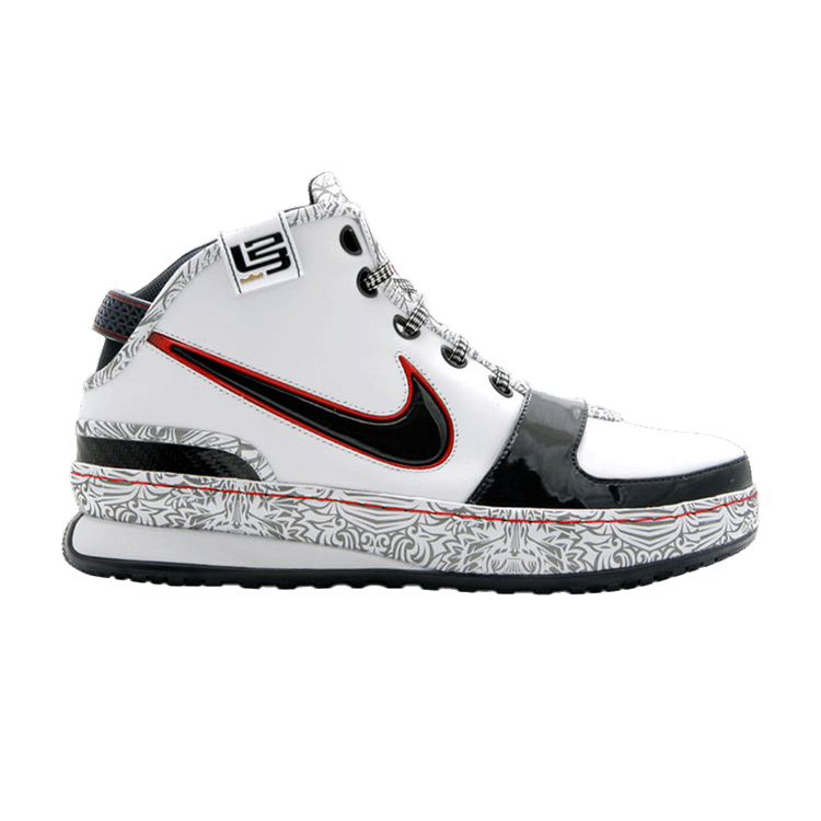 Nike Zoom LeBron 6 'United We Rise' — White/Obsidian-Sport Red