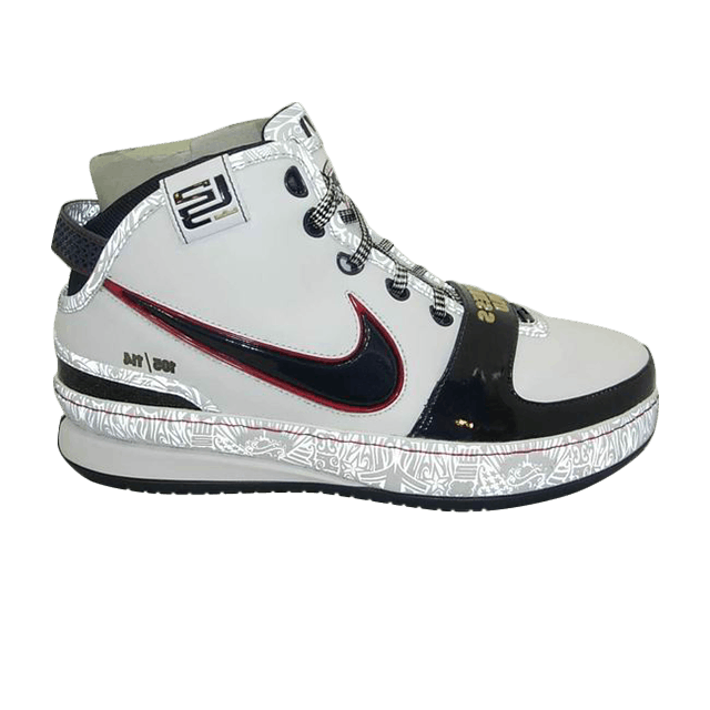 Nike LeBron 6 'Witness Gold' — White/Obsidian-Sport Red