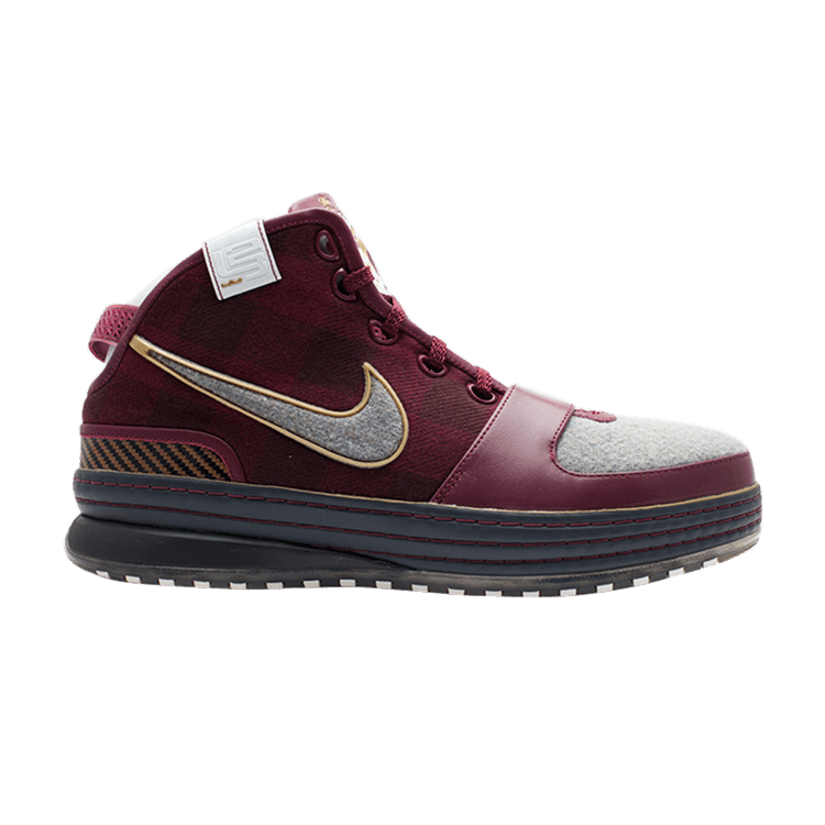 Nike Zoom LeBron 6 'Wise' — Chrrywd Red/Mdm Gry-Mtllc Gld