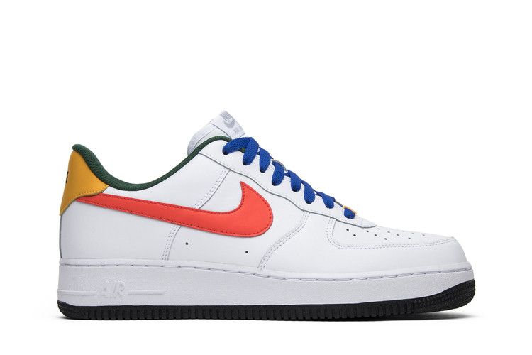 Ruba Abu-Nimah x Nike Air Force 1 Low 'Love' — White/Bright Crimson (2)