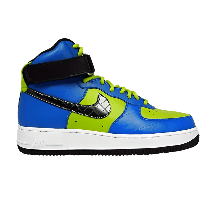 Nike Air Force 1 High Premium ZF 'Blue Bright Cactus' — Bright Cactus/Black
