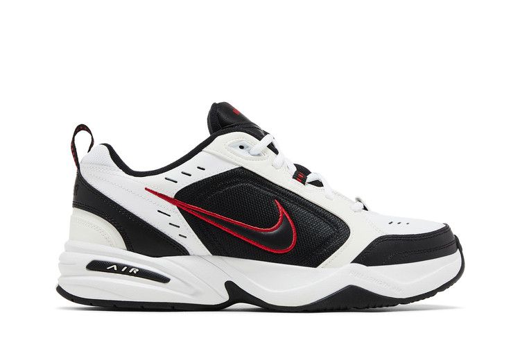 Nike Air Monarch IV 'White Black Red' — White/Black/Varsity Red (2)