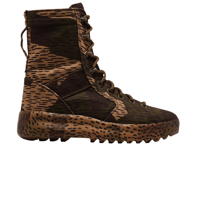 Yeezy Season 6 Military Boot 'Splinter Camo' — Brown