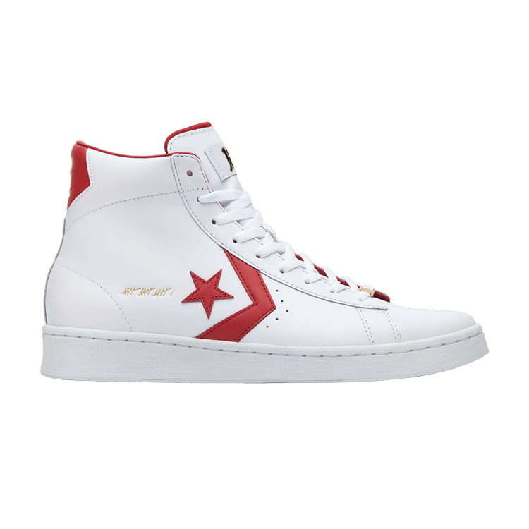 Converse Pro Leather Mid 'The Scoop' — White/Red