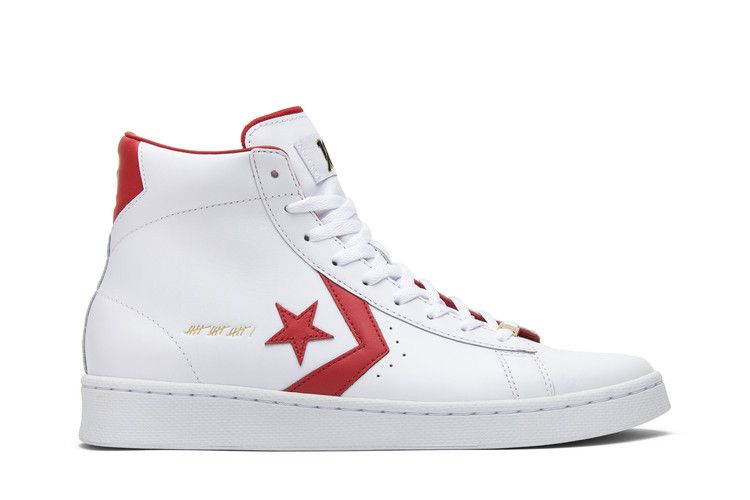 Converse Pro Leather Mid 'The Scoop' — White/Red